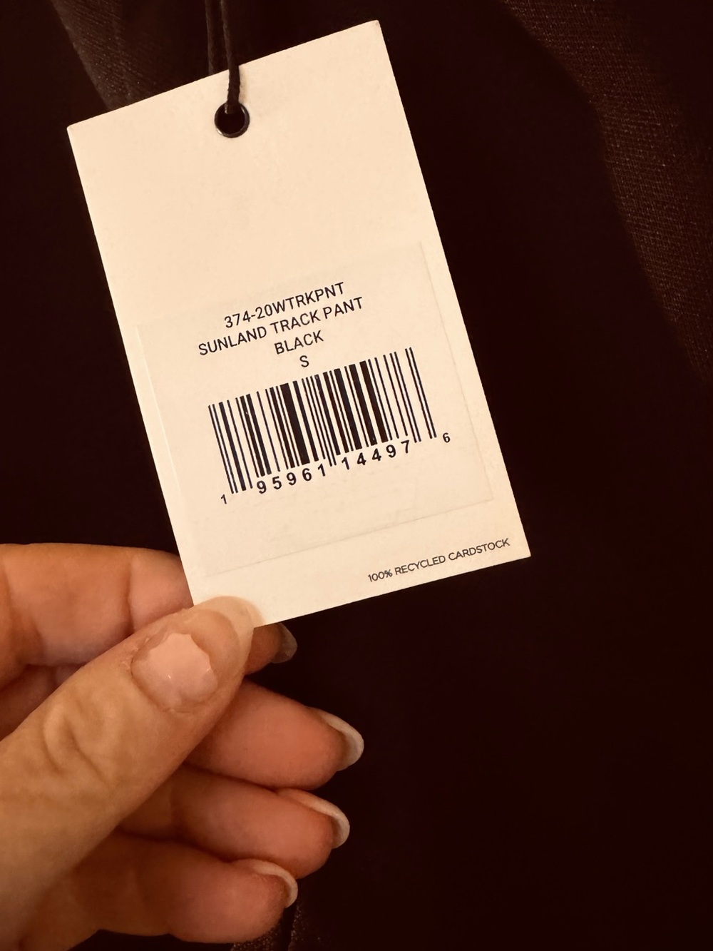 NWT Re/Done Black Slim Tapered Sweatpants - Picture 6 of 7